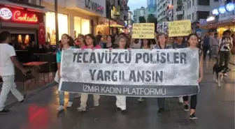 Taciz ve Tecavüz İddiaları Protesto Edildi