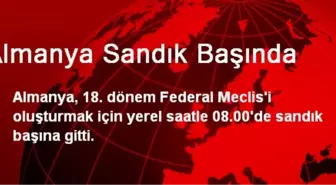 Almanya Sandık Başında