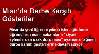 Mısır'da Darbe Karşıtı Gösteriler