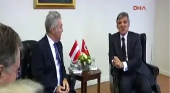 Cumhurbaşkanı Gül, Avusturya Cumhurbaşkanı Heinz Fischer ile Görüştü