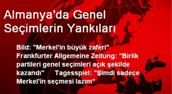 Almanya'da Genel Seçimlerin Yankıları