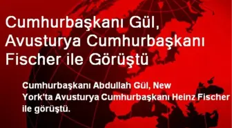 Cumhurbaşkanı Gül, Avusturya Cumhurbaşkanı Fischer ile Görüştü