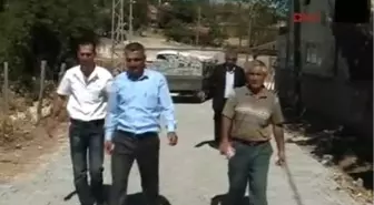 Hasta Muhtar İçin Kaymakam ve 23 Muhtar Taş Döşedi