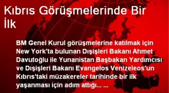 Kıbrıs Görüşmelerinde Bir İlk