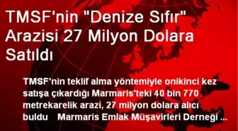 TMSF'nin Marmaris'teki Arazisi 27 Milyon Dolara Satıldı