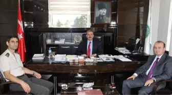 Serdar ve Ünal'dan Başkan Dündar'a Ziyaret