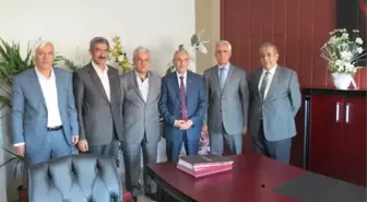 Esnaftan Vergi Müfettişleri Grup Başkanı Polat'a Ziyaret