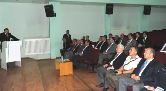 Kaymakam Çatalbaş'tan Vali Yılmaz'a Brifing