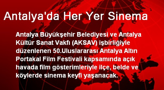 Antalya'da Her Yer Sinema