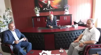 Şahin'den Vergi Müfettişleri Grup Başkanı Polat'a Ziyaret