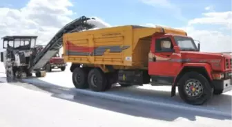 Tuz Gölü'nde Tuz Hasadı başladı KONYA