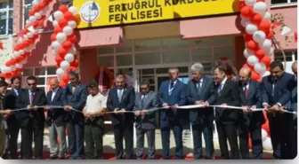 Arhavi'de Ertuğrul Kurtoğlu Fen Lisesi Hizmete Açıldı