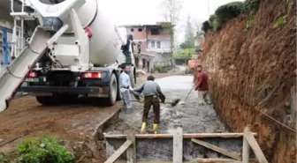 Ballıca'da Yol Genişletme Çalışmaları Devam Ediyor