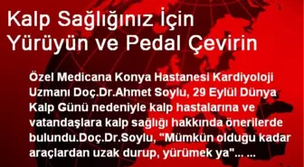 Kalp Sağlığınız İçin Yürüyün ve Pedal Çevirin