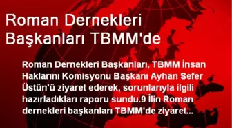 Roman Dernekleri Başkanları TBMM'de