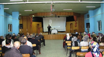 Hisarcık'ta 'Kurban İbadeti'konulu Konferans