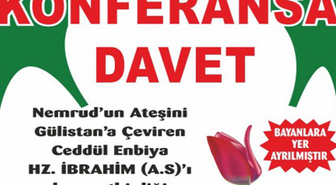 Şanlıurfa'da Hz. İbrahim'i Anlama Konferansı Düzenlenecek