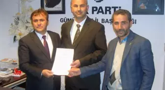 Gümüşhane'de AK Parti'ye İlk Müracaat Şiran'dan