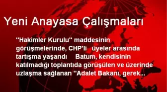 TBMM'de CHP'li Üyeler Arasında Tartışma Çıktı