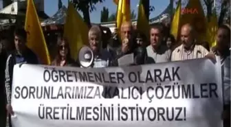 Gaziantep'te Öğretmenlerden Eylem