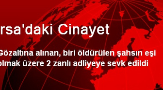 Bursa'daki Cinayet