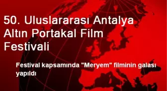 50. Uluslararası Antalya Altın Portakal Film Festivali