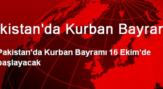 Pakistan'da Kurban Bayramı