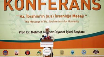 Bakan Görmez, Şanlıurfa'da Konferansa Katıldı