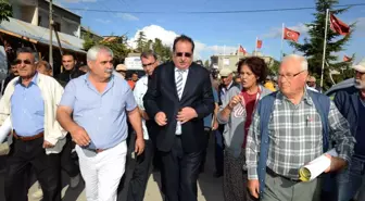 Başkan Özcan, Arslanköy'de Aslanlar Gibi Karşılandı