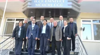 CHP'li Vekil Sakine Öz'den İlçe Emniyet Müdürü Gündoğdu'ya Ziyaret