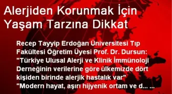 Alerjiden Korunmak İçin Yaşam Tarzına Dikkat