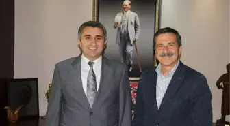 Kaymakam Ünaldı'dan Ataç'a Ziyaret