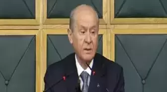 Mhp Lideri Bahçeli.