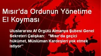 Mısır'da Ordunun Yönetime El Koyması