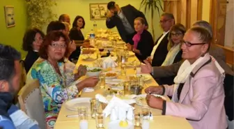 Aysel Namlı, Ayvalık'ta Gazetecilerle Buluştu