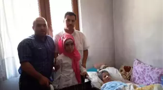 Eğitim Bir-Sen'den Tekerlekli Sandalye Yardımı