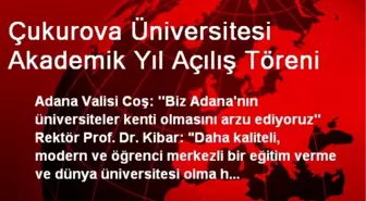 Çukurova Üniversitesi Akademik Yıl Açılış Töreni
