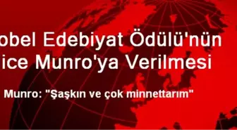 Nobel Edebiyat Ödülü'nün Alice Munro'ya Verilmesi