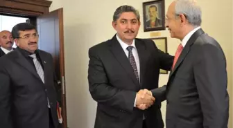 Tüm Diyanet Sen Genel Başkanı Çatık ile Diyanet Sen Yöneticileri, Kılıçdaroğlu'nu Ziyaret Etti