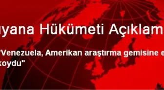 Guyana Hükümeti Açıklaması