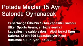 Potada Maçlar 15 Ayrı Salonda Oynanacak