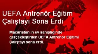 UEFA Antrenör Eğitim Çalıştayı Sona Erdi