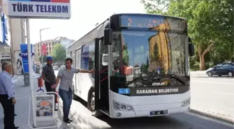 Karaman'da Belediye Otobüsleri Bayramda Ücretsiz