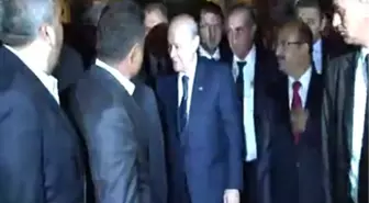 MHP Genel Başkanı Bahçeli nikah şahitliği yaptı