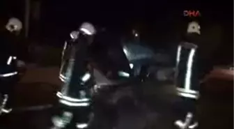 Seyir Halindeki Otomobil Alev Aldı