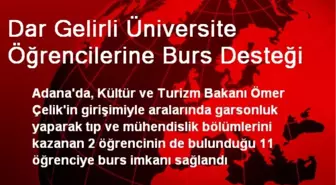 Dar Gelirli Üniversite Öğrencilerine Burs Desteği