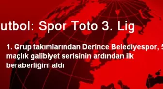 Futbol: Spor Toto 3. Lig