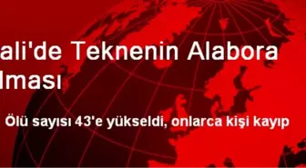 Mali'de Teknenin Alabora Olması