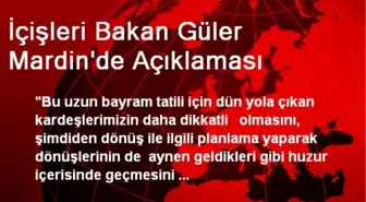 İçişleri Bakanı Güler'den Sürücülere Uyarı