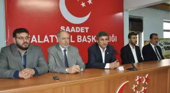 Saadet Partisi Malatya İl Teşkilatı Bayramlaştı